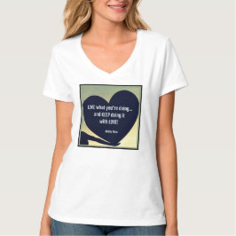 LOVE What あなたはDonig T-Shirts - Adiela Akoo Tシャツ