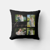 Love Who You Wicken You Black クッション (正面)