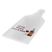 Love & Wine on aが必要 カッティングボード (角)