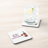 Love & Wine on aが必要 コースター (右側)