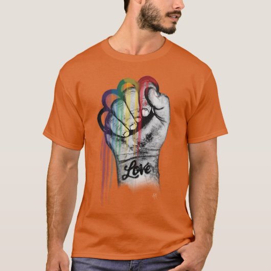 Love Wins ビンテージ Tシャツ (正面)