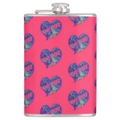 Love Wins Art Heart フラスク (正面)