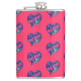 Love Wins Art Heart フラスク