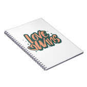 Love Wins Fleece Blanket ノートブック (右側)
