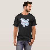 Love Wins Trans Pride Transgender Flag LGBTQ+ Retr Tシャツ (正面フル)