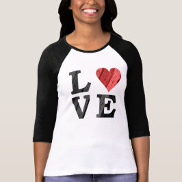 LOVE withハート Tシャツ