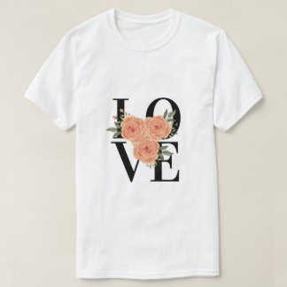 LOVE withピーチバラ Tシャツ