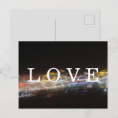 LOVE with電気ライト ポストカード (正面/裏面)