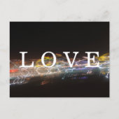 LOVE with電気ライト ポストカード (正面)
