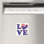 LOVE-with – オーストラリア – ハート マグネット (インサイチュ (食洗機))