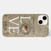 Love-With thisリングや輪by Shirley Taylor Case-Mate iPhoneケース (裏面 (横))