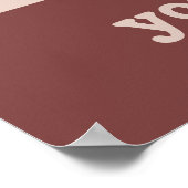 LOVE WITH YOUR PHOTO カスタムPOSTER ポスター (角)