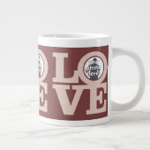 LOVE with YOUR PHOTOSカスタム MUG ジャンボコーヒーマグカップ (右)