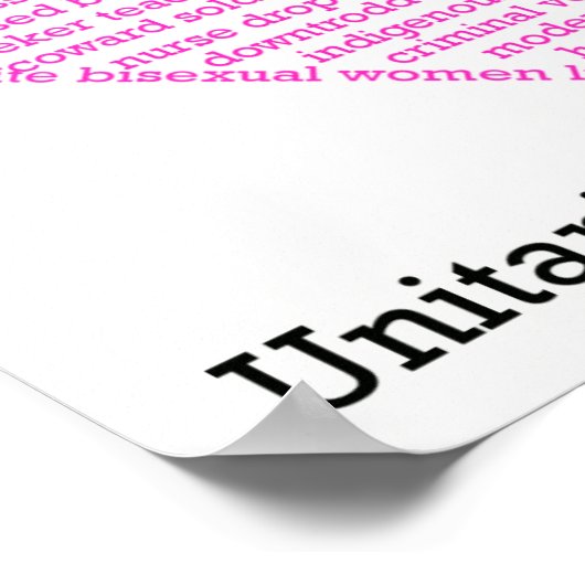 Love Without Exceptionsハートポスター ポスター (角)