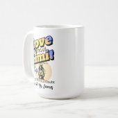 Love Without Limit - Psalm 91:4 コーヒーマグカップ (正面左)