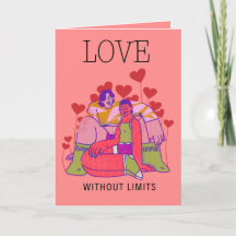 Love Without Limits LGBTQバレンタイン・カード