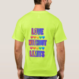 love without limits romantic quote love typT-Shirt Tシャツ