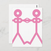 Love Women Pink 2006アイコンアート ポストカード (正面/裏面)