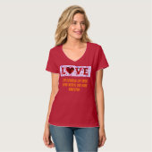 Love women T – シャツ (正面フル)