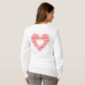 Love Women's T-Shirts 1 Tシャツ (裏面フル)