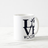 LOVE Woodluff SC コーヒーマグカップ (正面右)