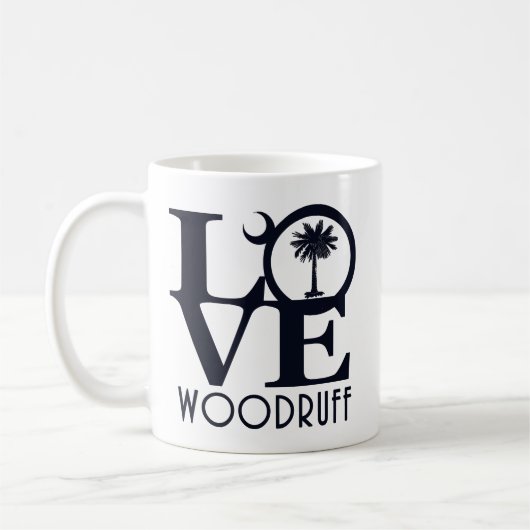 LOVE Woodluff SC コーヒーマグカップ (左)