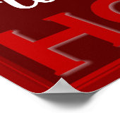 Love WordArt™ポスター ポスター (角)