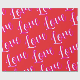 "Love" Wrapping Paper ラッピングペーパー