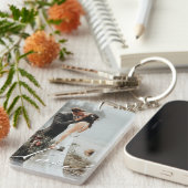 LOVE WRITHLスクリプトタイポグラフィ結婚のオーバーレイ キーホルダー (正面右)