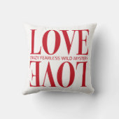 LOVE x LOVE枕 クッション (裏面)