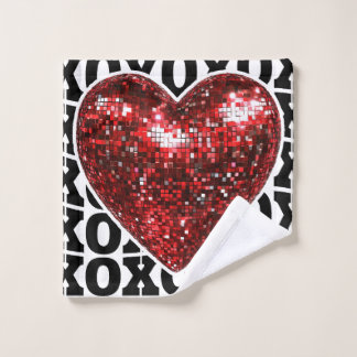 LOVE XOXO ウォッシュタオル