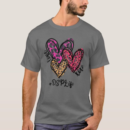 Love XOXO DSP Life - DSP Valentines Tシャツ (正面)