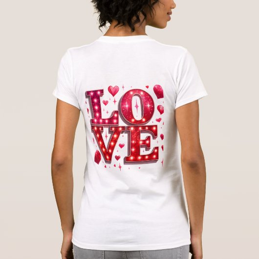LOVE XOXO Tシャツ (裏面)