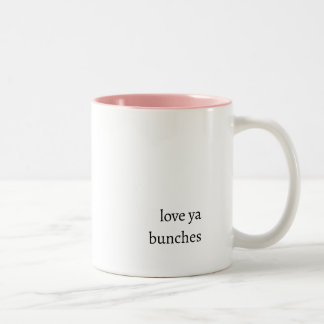 Love ya bunches coffee mug ツートーンマグカップ