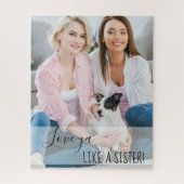 Love ya Like a Sister カスタム Photo ジグソーパズル (縦)