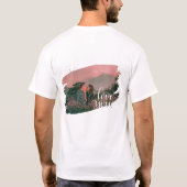 Love Youカスタム Photo For Valentine's Day Coule Tシャツ (裏面)