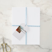 love youパパ父の日を追加フォト名シンプル付 ギフトタグ (より糸付き)