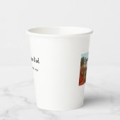 love youパパ父の日を追加フォト名シンプル付 紙コップ (左)