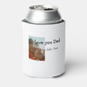 love youパパ父の日を追加フォト名シンプル付 缶クーラー (缶裏面)