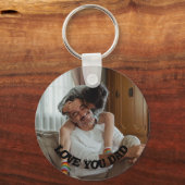 Love Youパパ キーホルダー (正面)