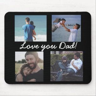 Love Youパパ、パーソナライズされたPhoto Mouse pad マウスパッド