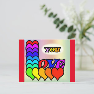 Love Youポストカード ポストカード