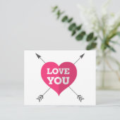 Love Youポストカード ポストカード (スタンド正面)