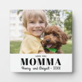 Love Youママフォトファミリーモダン記念 フォトプラーク (正面)