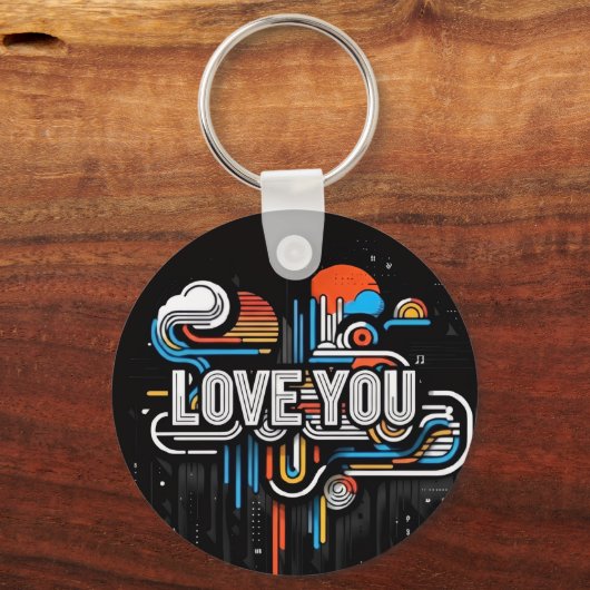 Love you キーホルダー (裏面)