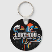 Love you キーホルダー (裏面)