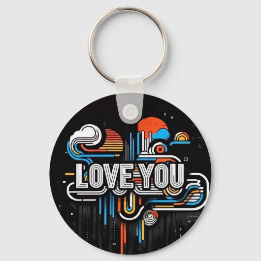 Love you キーホルダー (裏面)