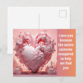 Love you  シーズンポストカード (正面/裏面)