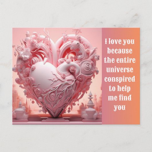 Love you  シーズンポストカード (正面)