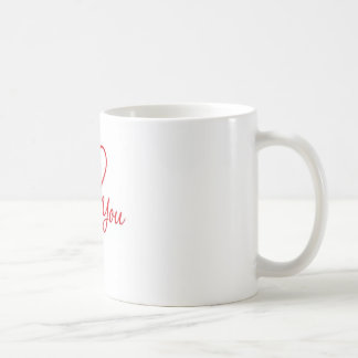 Love You"セラミックマグカップ – Perfect for Someone Speci コーヒーマグカップ